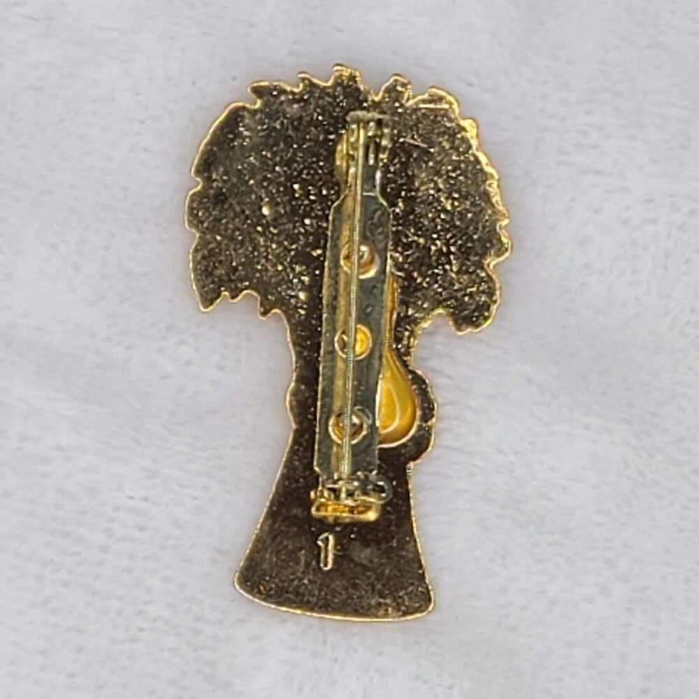 Vtg Wheat Sheaf Bundle Pin Gold Tone Harvest Autumn Fall Fraternal Religious - Picture 3 of 7